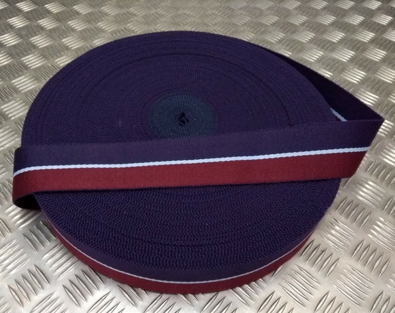 RAF Royal Air Force Belt Material Stable Type Canvas Air Force Belting 64mm New old Stock