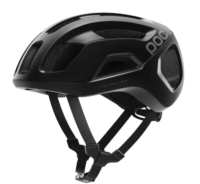 POC Ventral Air Spin Uranium Black Matt 260g 56-61 Bicycle Helmet with Box