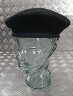 Hobsons of London Style Black Lined Wool Beret 7 1/8 New