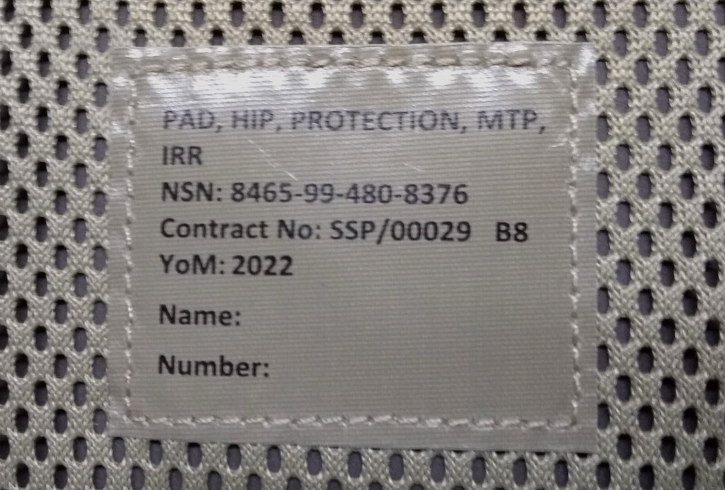 MTP Hip Protection Webbing Pad PLCE IRR UK Multi-Cam Version NEW