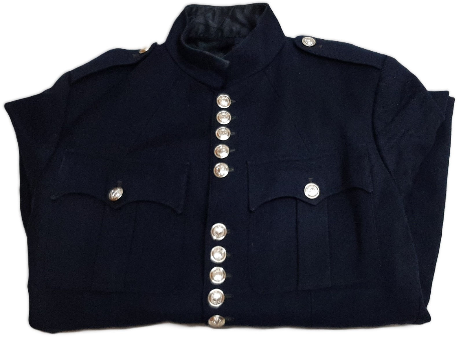British Army Welsh GDS No1 Vintage Dress Jacket Fully Buttoned O/R Pattern