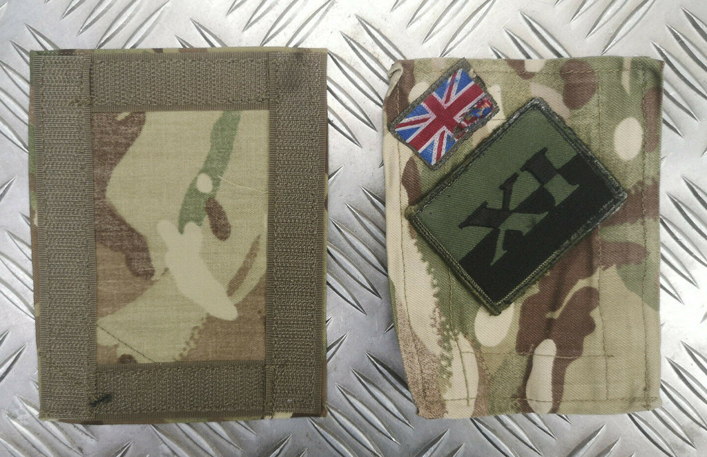 MTP Blanking Patches with 11th Signal Regiment TRF Patch / Badge Genuine British