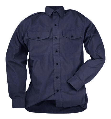 RAF Royal Air Force Shirt Working Long Sleeve Army/Royal Air Force Blue Grey Colour