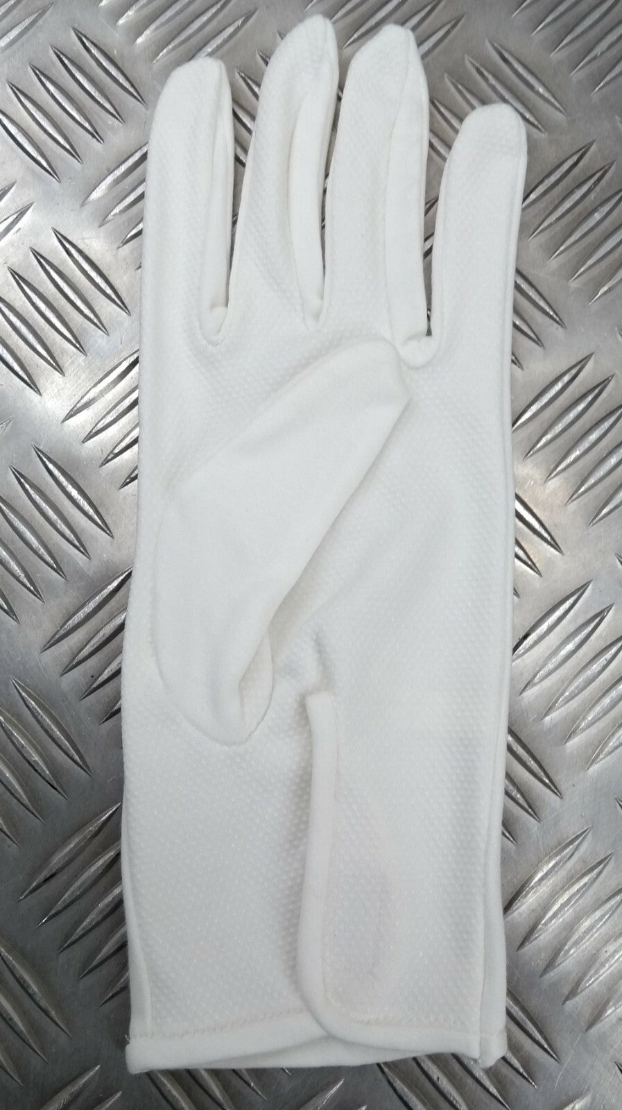 Genuine Issue 3 Dart White Parade Ceremonial Dimple Grip Gloves WD4