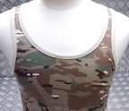 100% Cotton MTP Multi-Cam Camo Sleeveless Vest Singlet Tank Top All Sizes NEW