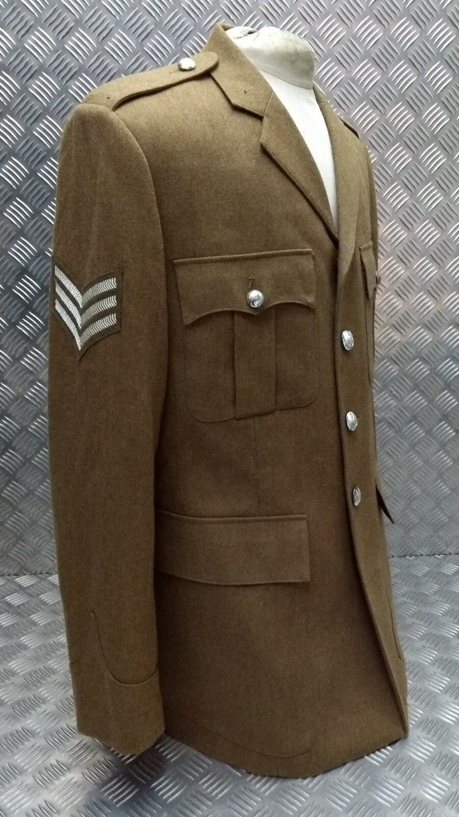 British Army Scottish & North Irish Yeomanry No2 Dress Sergeant Rank Jacket Chest 116cm
