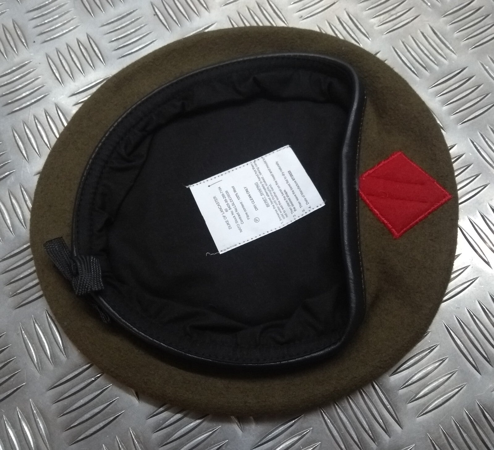 The Lanc's Beret Khak i Duke of Lancaster's British Army Standard Dress 60cm