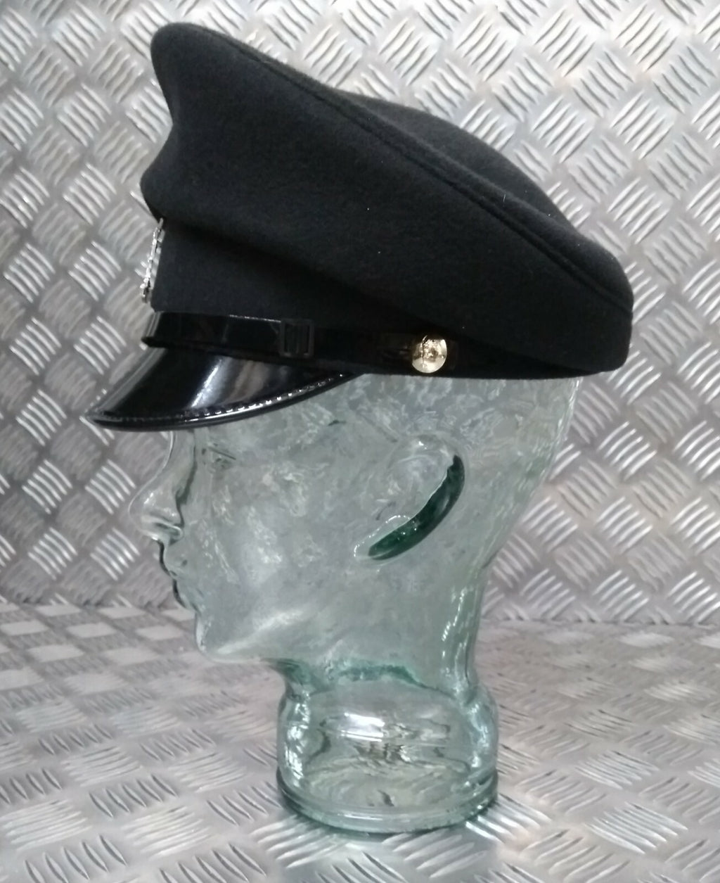 British Army Cap Royal Corp of Signals No1 Dress Hat Complete With Badge 54cm