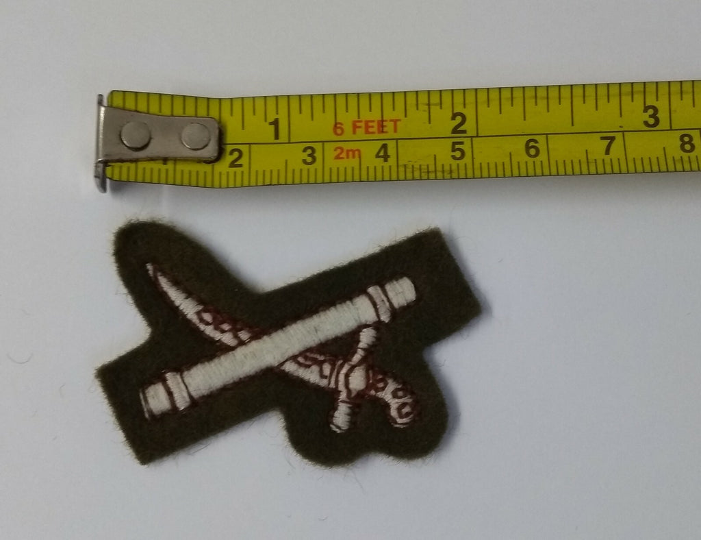 General No2 Dress Insignia Patches Matching Pair Old Pattern British Army Issue