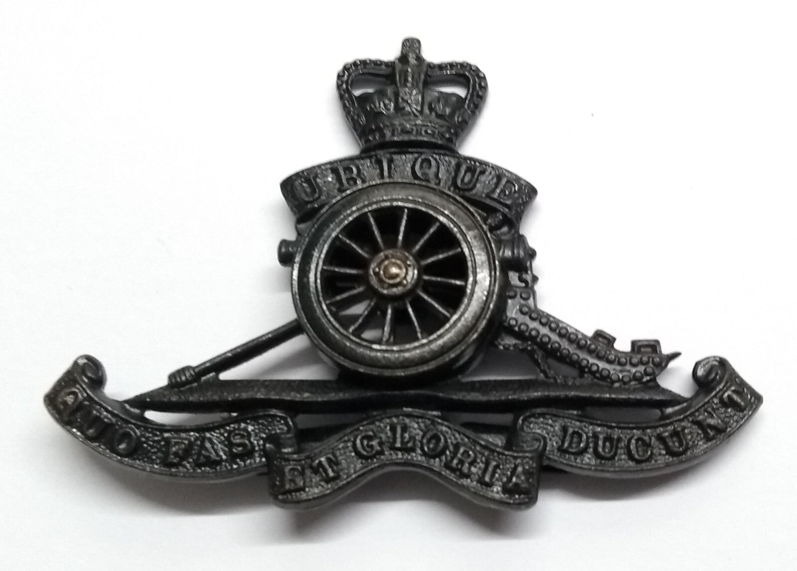 RA Hat / Cap / Beret Badge British Artillery No2 Dress - NEW