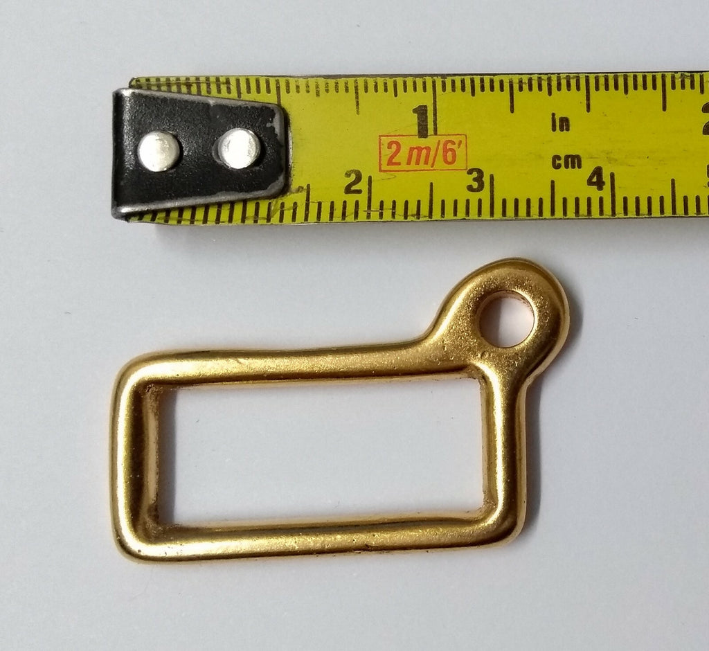 Genuine British Issue Brass Looped Belt Stay / Hanger X1 NEW
