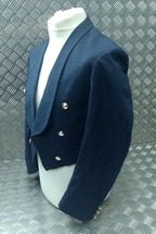 RAF Royal Air Force Vintage Mess Jacket Airforce Blue Grey AKROTIRI Cyprus With Arm Badge Faulty