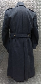 RAF Royal Air Force Greatcoat Airforce Blue Grey Colour Great Coat Woman's Size 154/80/60cm