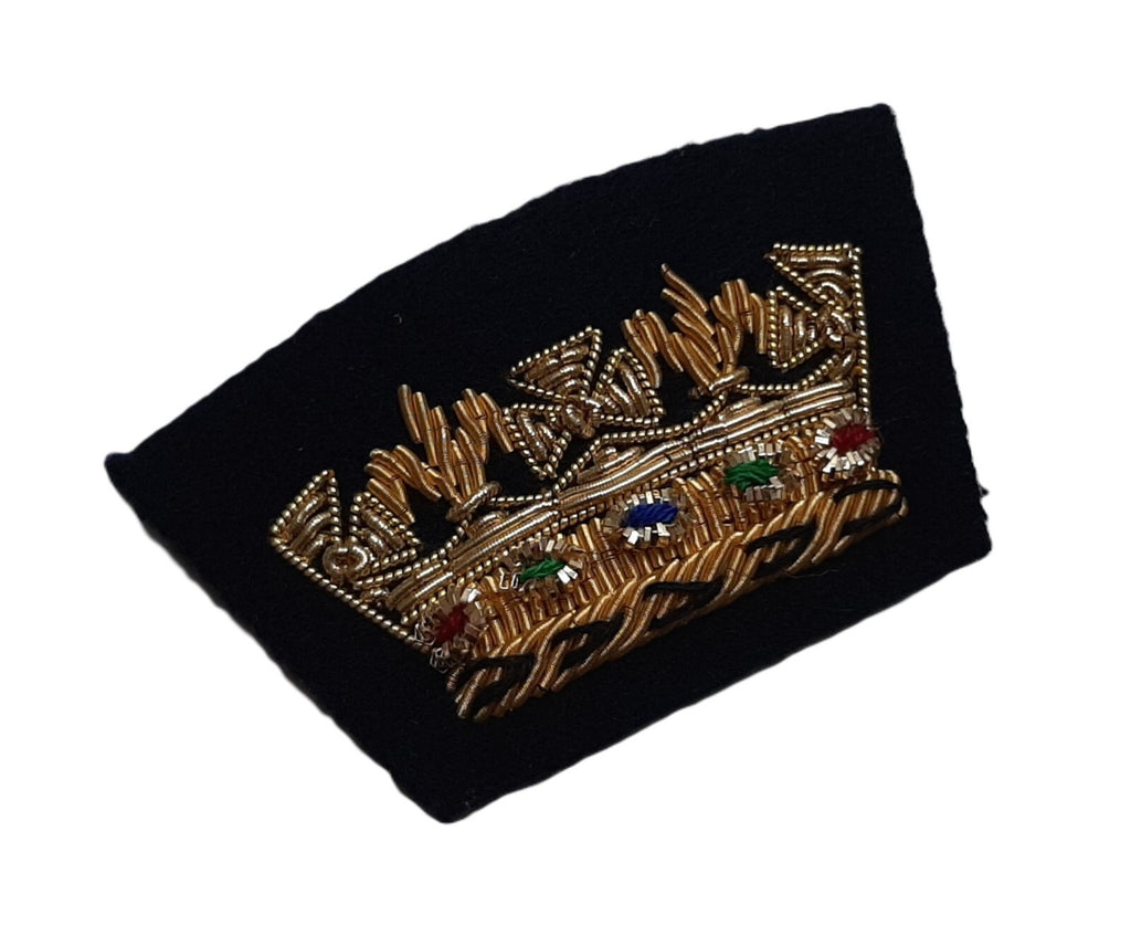 NCO Crown RMLY Non-Commissioned Senior Officer Embroidered Insignia Patch Badge