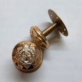 QDG Screw Post Buttons British Queens Dragoon Guards Insignia 32L No1/2 Dress