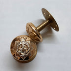 QDG Screw Post Buttons British Queens Dragoon Guards Insignia 32L No1/2 Dress