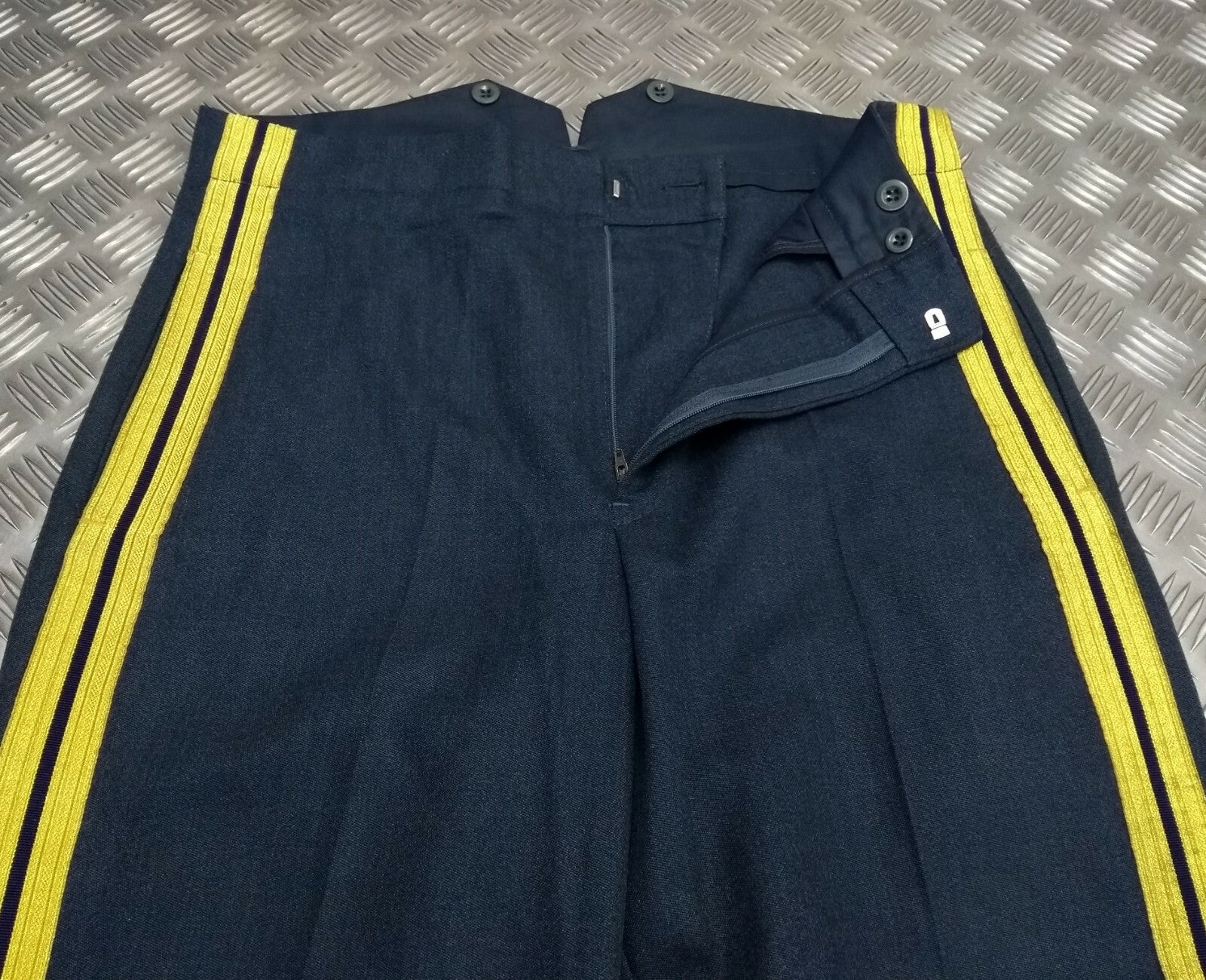 Bandsman Trousers RAF Royal Air Force Blue Grey with Stripes Musician & Bandmasters No9A