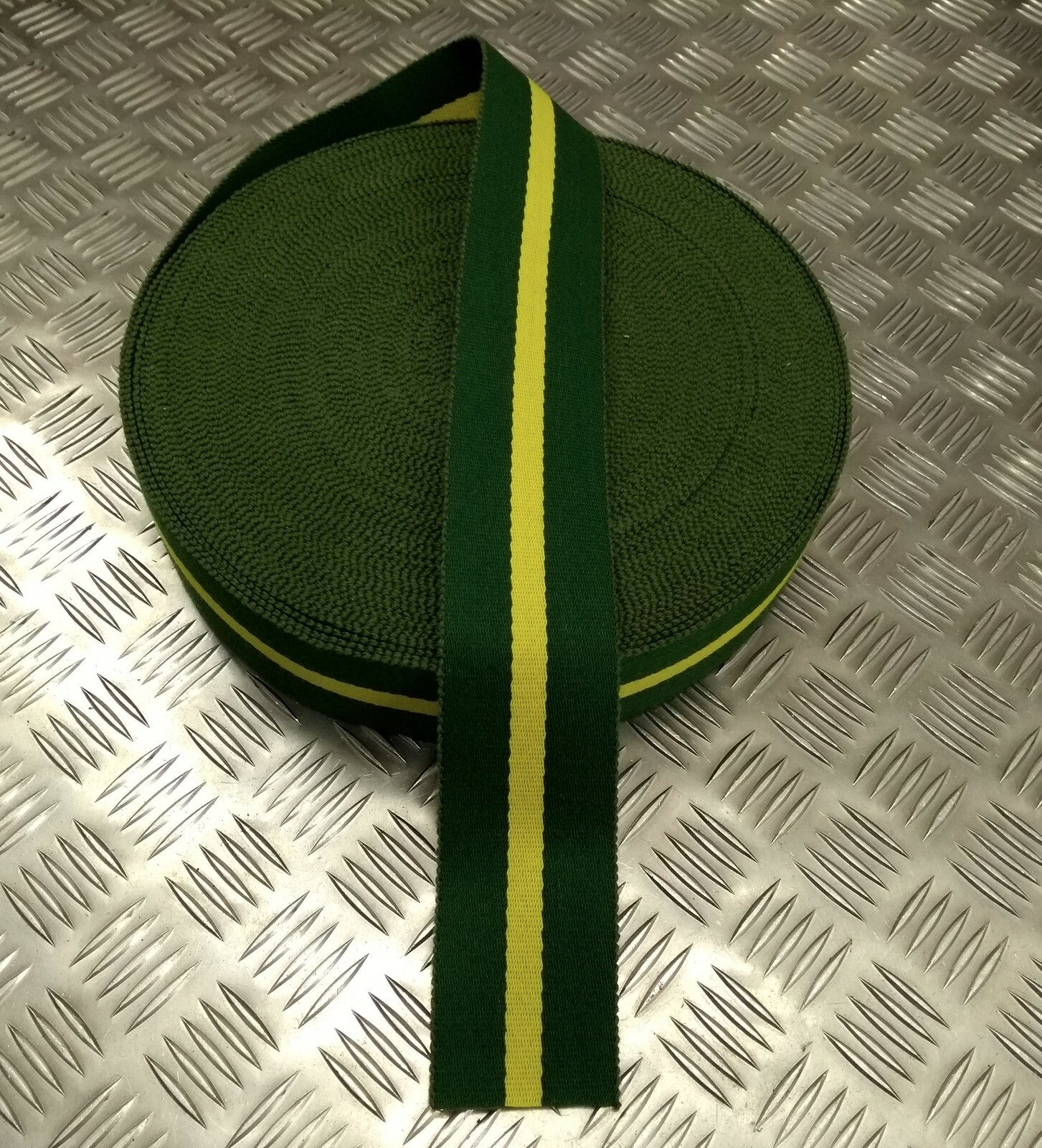Stable Belt Material Cotton Canvas Heavy Duty Spec Two Tone 64mm