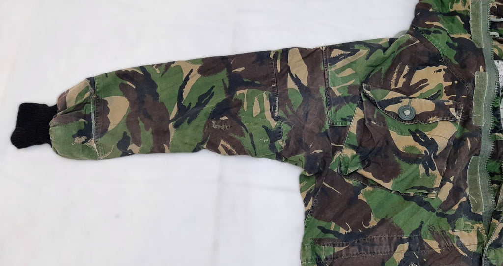 Vintage DPM Smock Modified British Army / Forces Camo Windproof Jacket 112cm