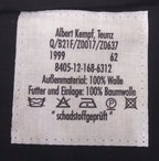 Genuine German Navy 100% Wool Flat Cap Envelope Side Cap Forage Hat - Big Sizes