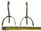 Swan Neck Spurs Long British Army / Officers & Soldiers Parade Boots