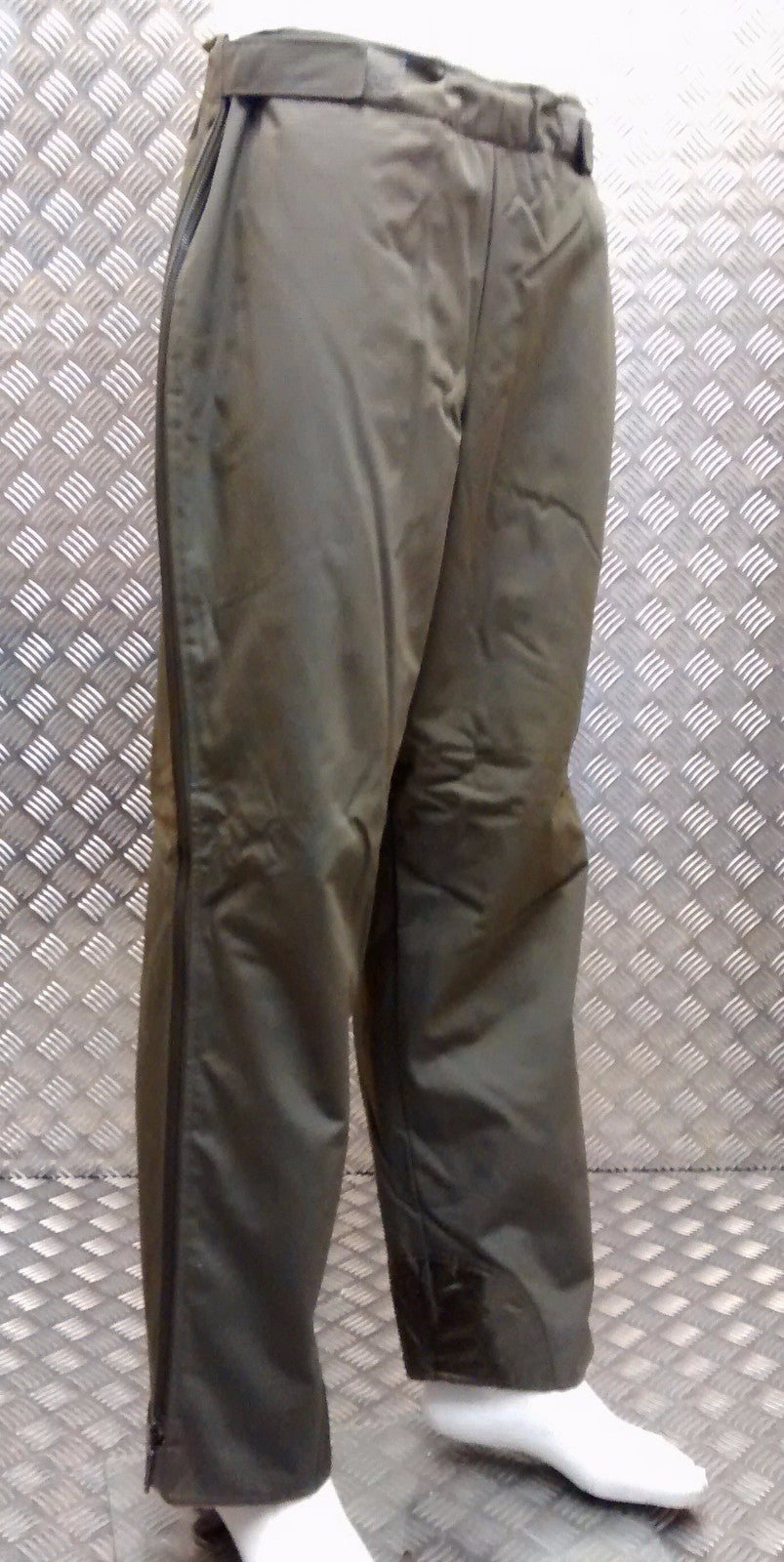 Genuine German Issue Cold Weather Fleece Lined Full Zip Winter Trousers