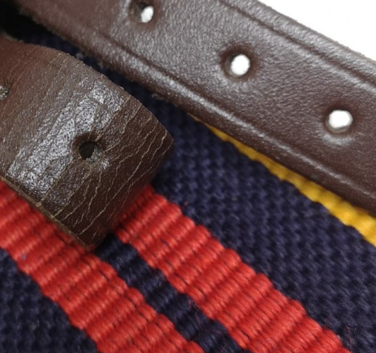 Royal Logistics Corps RLC Female Issue Stable Belt with brown Leather Strap