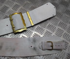 Buff Leather Strap Household Cavalry Cross Belt Including Brass Buckles H Cav