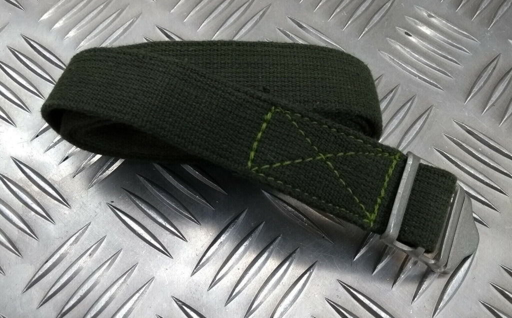 Vintage Issue Green Canvas Webbing Issued Utility Field Strap