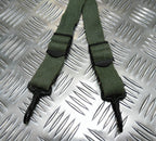 Green Web Yoke / Suspender / Brace 6 Point Strap Genuine Issue- NEW