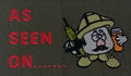 OD Green Army Patch Potato Head "As Seen On" Additional Morale Badge