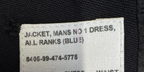 British Army No1 Dress Jacket + Belt All Ranks Blues British Size 176/100/84cm - NEW