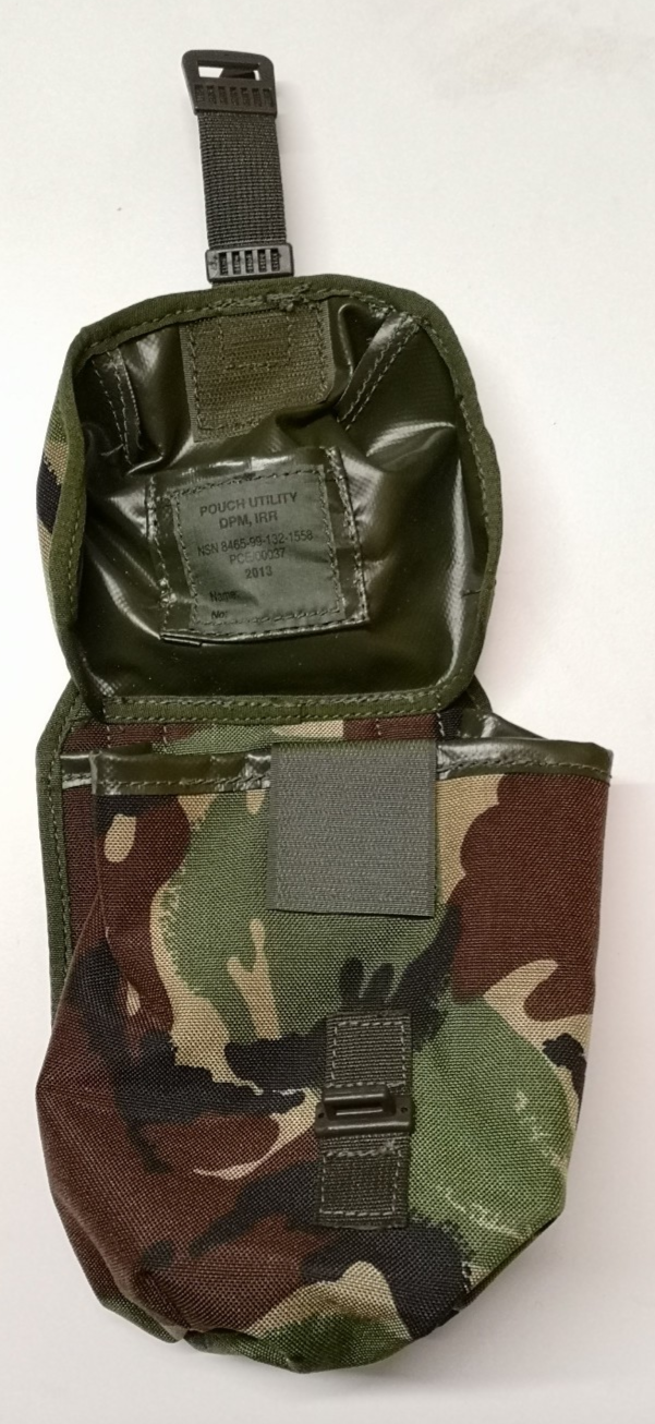 DPM Woodland Camo Utility Pouch Genuine British