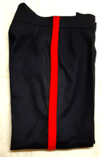 No1 Army Trousers British All Ranks Blues Red Stripe Dress Uniform W33" L29"