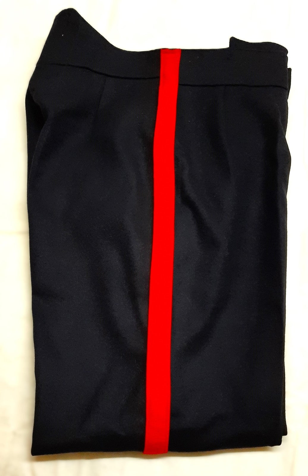 No1 Army Trousers British All Ranks Blues Red Stripe Dress Uniform W33" L29"