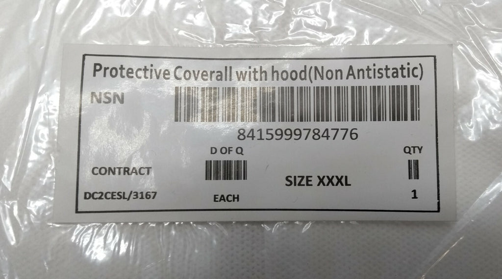Iturri Hooded Coveralls Protective Clothing Cat III Non Antistatic XXXL x 2