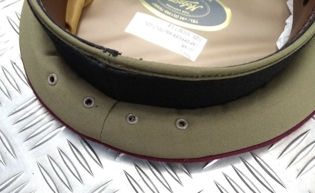 Fancy Dress Hat Style Gold Peak Officers Ceremonial & Parade All Sizes