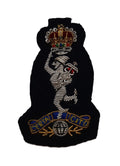 Signals Cap Badge British Army Wire Braided R Signals Insignia "Jimmy" Patch