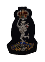 Signals Cap Badge British Army Wire Braided R Signals Insignia "Jimmy" Patch