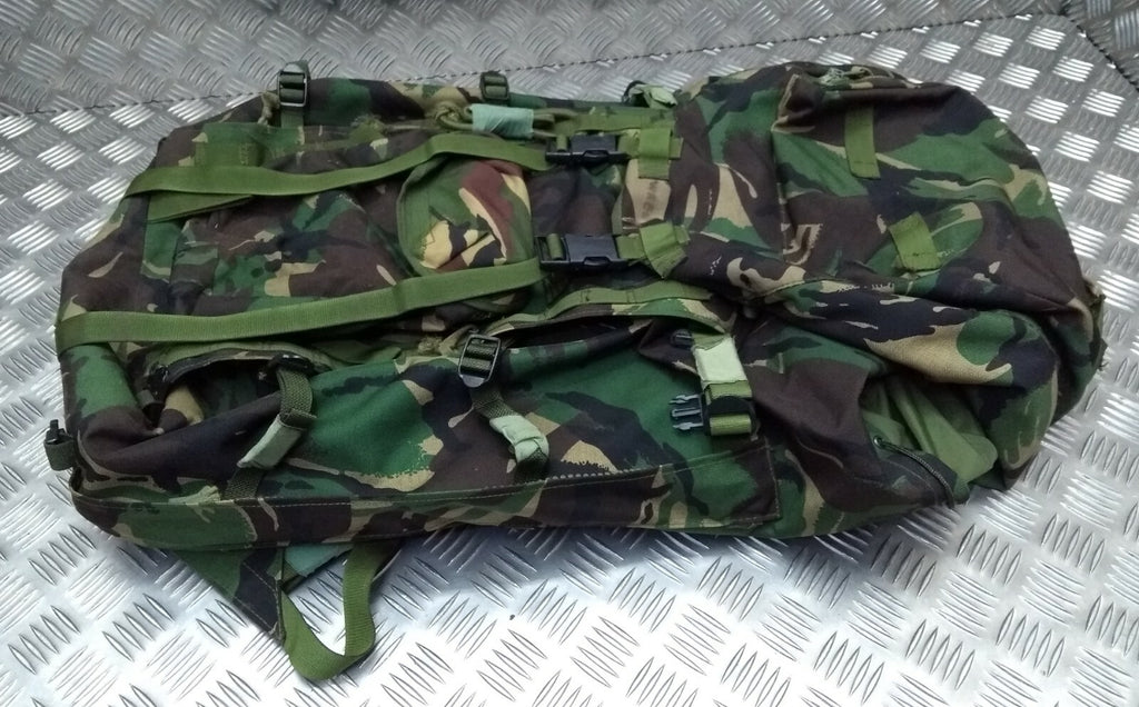 DPM Woodland Bergen Rucksack Old Pattern British Army Long Back IRR INF Frame
