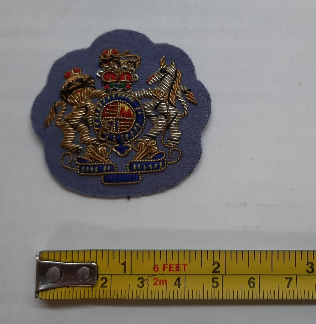 Mess Kit Badge WO1 AAC British Hand Embroidered Insignia Arm Patch
