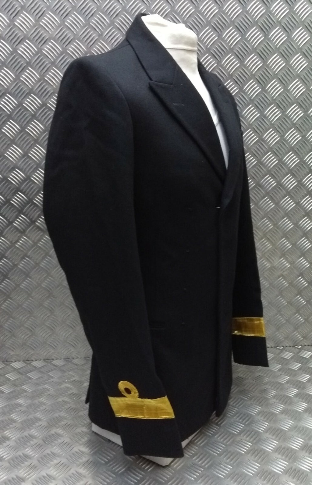 No1B Wool Barathea Jacket Blazer Naval Style Royal British Navy Size 88cms