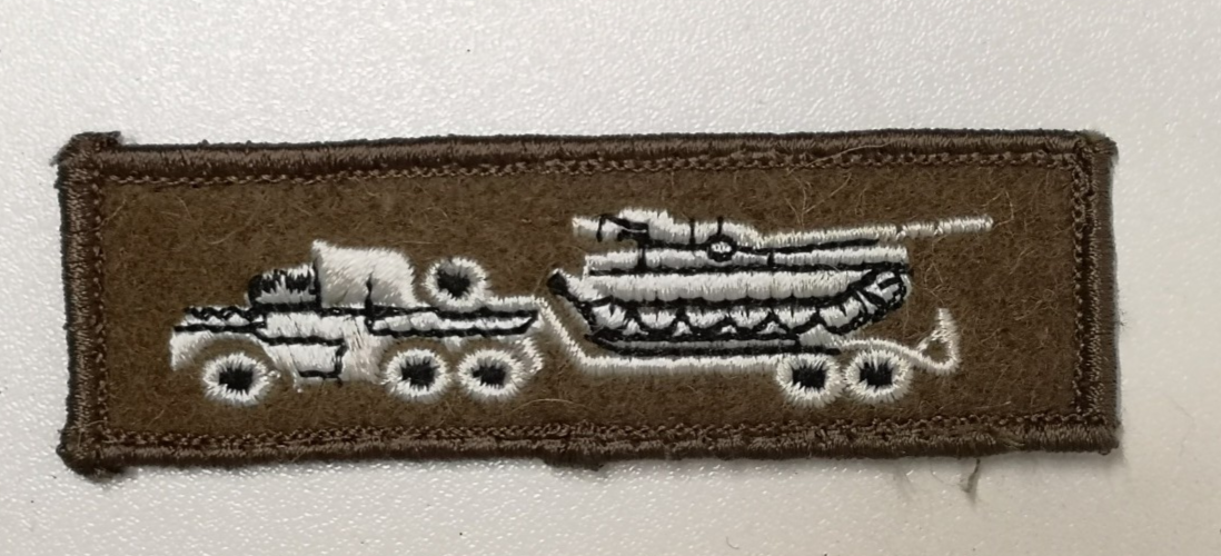Royal Logistic Corps RLC Tank Transporter Class 1 Patch