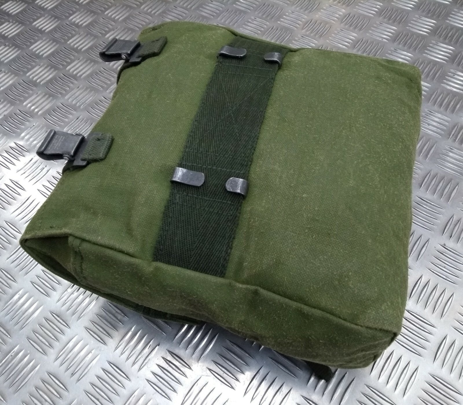 Genuine Vintage Issue Heavy Duty Canvas Back Pack Pannier Side Bag CVSL