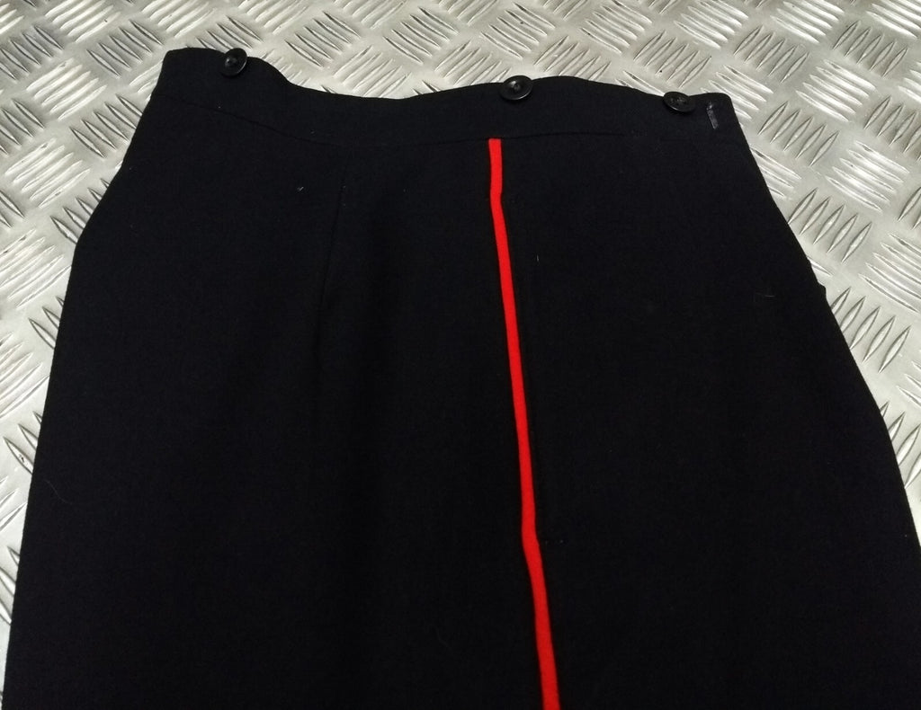 Vintage Mess Trousers Army Old Pattern Red Pipe Strip OFC Uniform Dress Issue