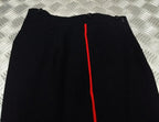 Vintage Mess Trousers Army Old Pattern Red Pipe Strip OFC Uniform Dress Issue