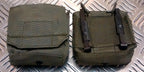 IDF MilitaryTactical Ammo / Ammunition Pouch w Alice Clips Web / Codura. Olive 2