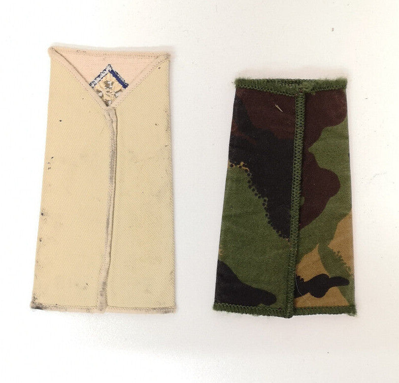 Royal Engineers RE Rank Slides Various Ranks and Camo Colours - Used