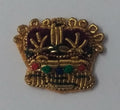 Genuine Vintage British Small Braided QC Gold Crown No Ground
