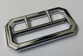 2" Cloth Chrome Belt Buckle British Made for Standard Dress Cloth Belts
